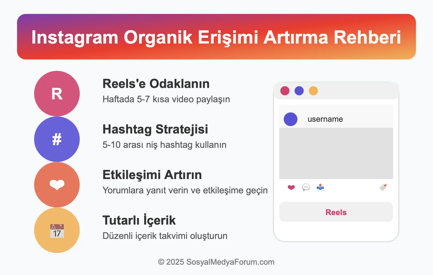 Instagram Organik Erişimi Artırma Rehberi sosyalmedyaforum.com.webp